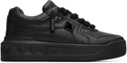 Valentino Garavani Black One Stud Sneakers