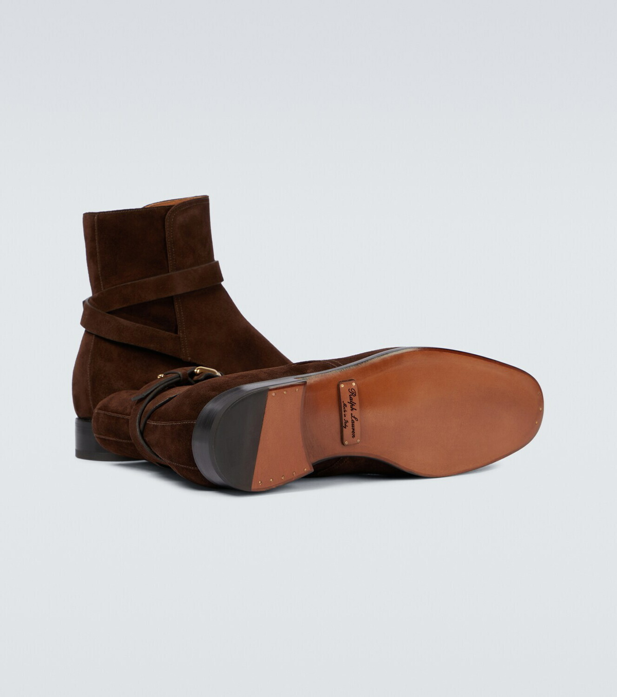 ralph lauren purple label boots