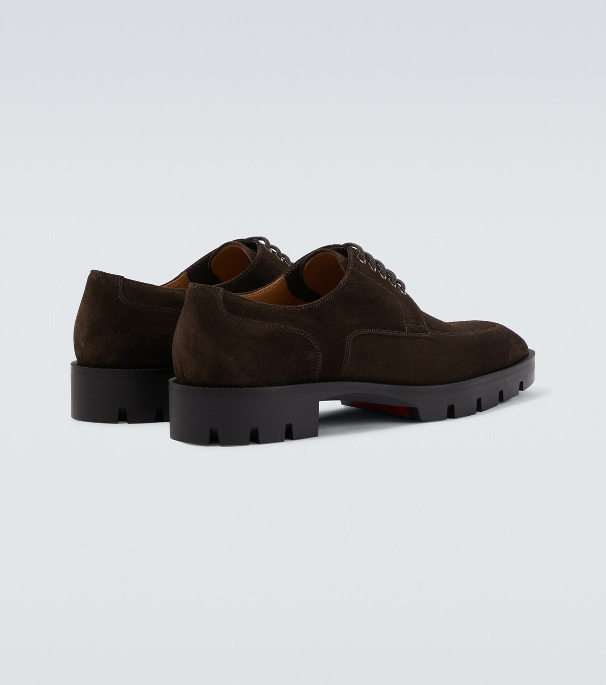 Christian Louboutin Davisol Lion suede Derby shoes