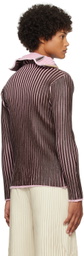Stanley Raffington SSENSE Exclusive Brown & Pink Sweater
