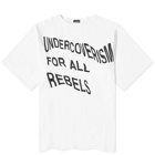 Undercoverism Men's Rebels T-Shirt in White