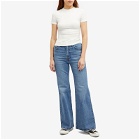 Levi’s Collections Women's Levis Vintage Clothing Ribcage Bell Jeans in Sonoma Walks