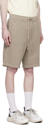 Hugo Taupe Relaxed-Fit Shorts