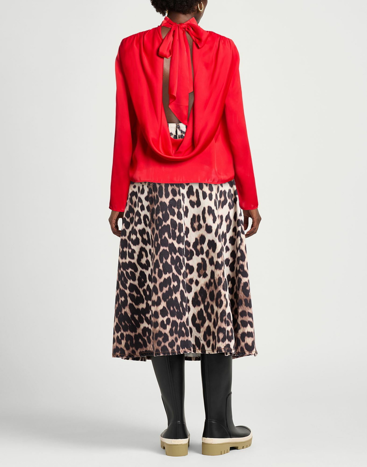 Rotate Birger Christensen Womens Top in Red
