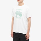 Sporty & Rich Men's 94 Athletic Club T-Shirt in White/Verde