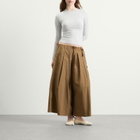 Gramicci Women's Nylon Flare Pant in Coyote