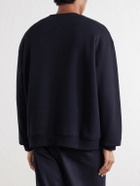 NN07 - David 3014 Organic Cotton-Jersey Sweatshirt - Blue
