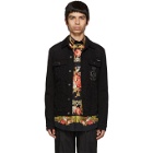 Dolce and Gabbana Black Denim Jacket
