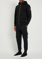 Moose Knuckles Classic Bunny Padded Hooded Cotton-blend Jacket Black