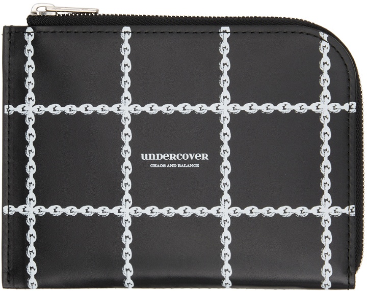 Photo: UNDERCOVER Black 'Chaos And Balance' Wallet