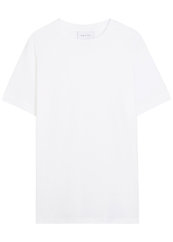 Photo: Raith Luxe Mercerised Cotton T-shirt White