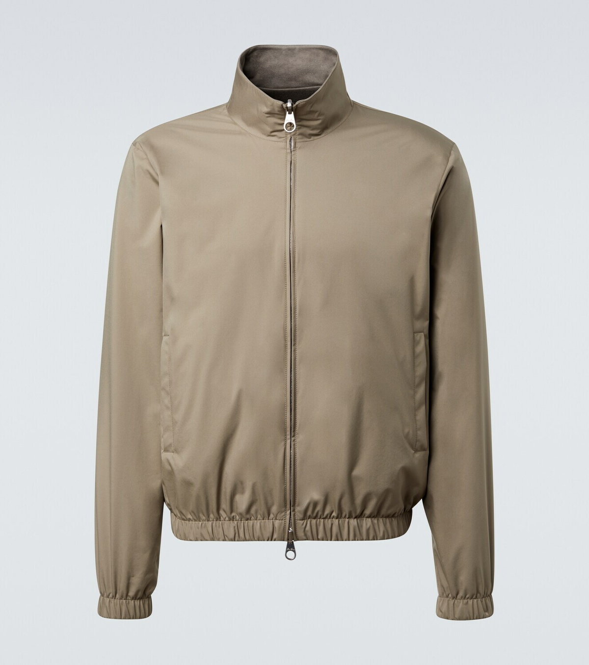 Loro Piana Reversible cashmere-trimmed bomber jacket Loro Piana