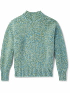 Federico Curradi - Ribbed Wool-Blend Sweater - Green