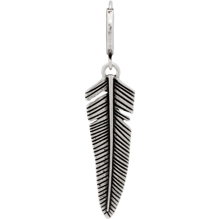 Photo: Isabel Marant Silver Single Feather Earring