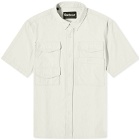 Barbour Men's Lisle Safari Short Sleeve Shirt in Mist