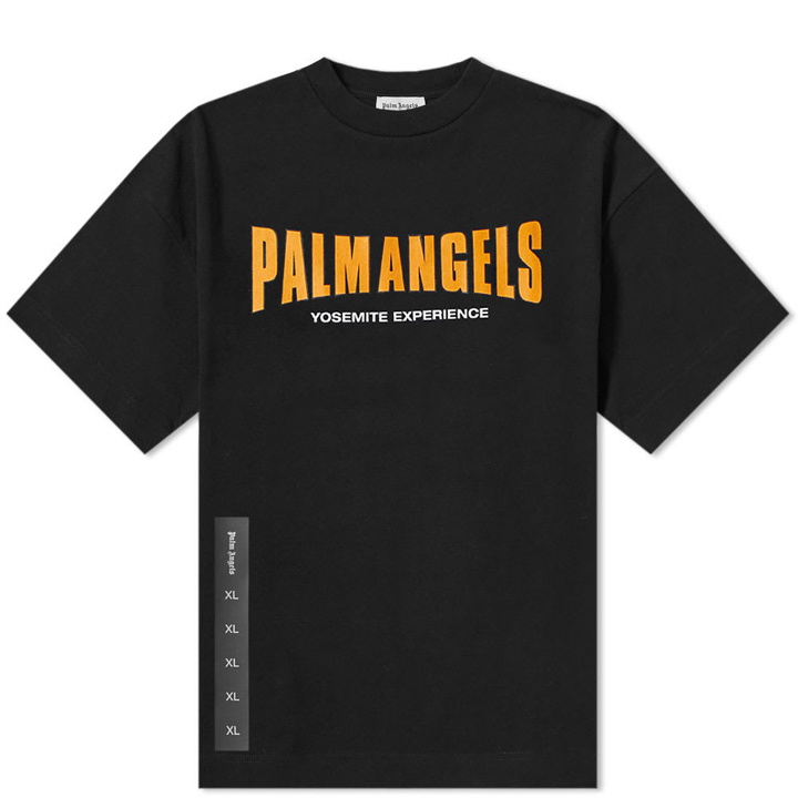 Photo: Palm Angels Vintage Logo Tee Black