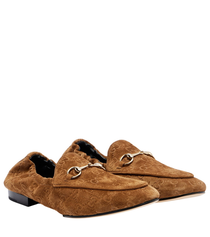 Photo: Gucci Jordaan Doria suede loafers
