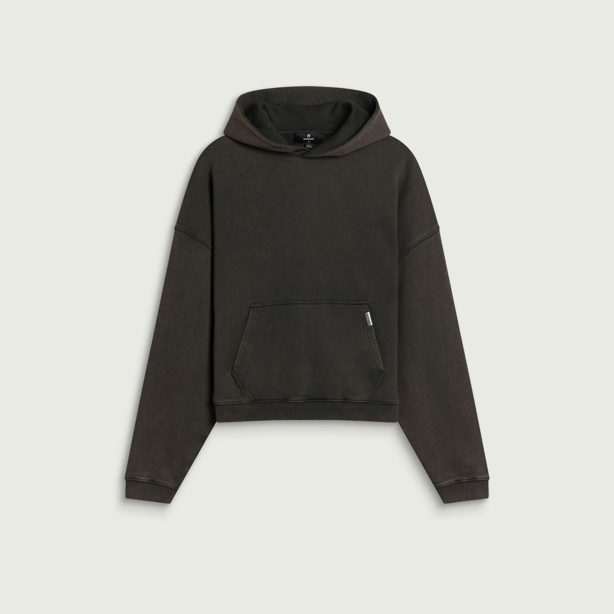 Represent Men's Boxy Oversized Hoodie in Coffee