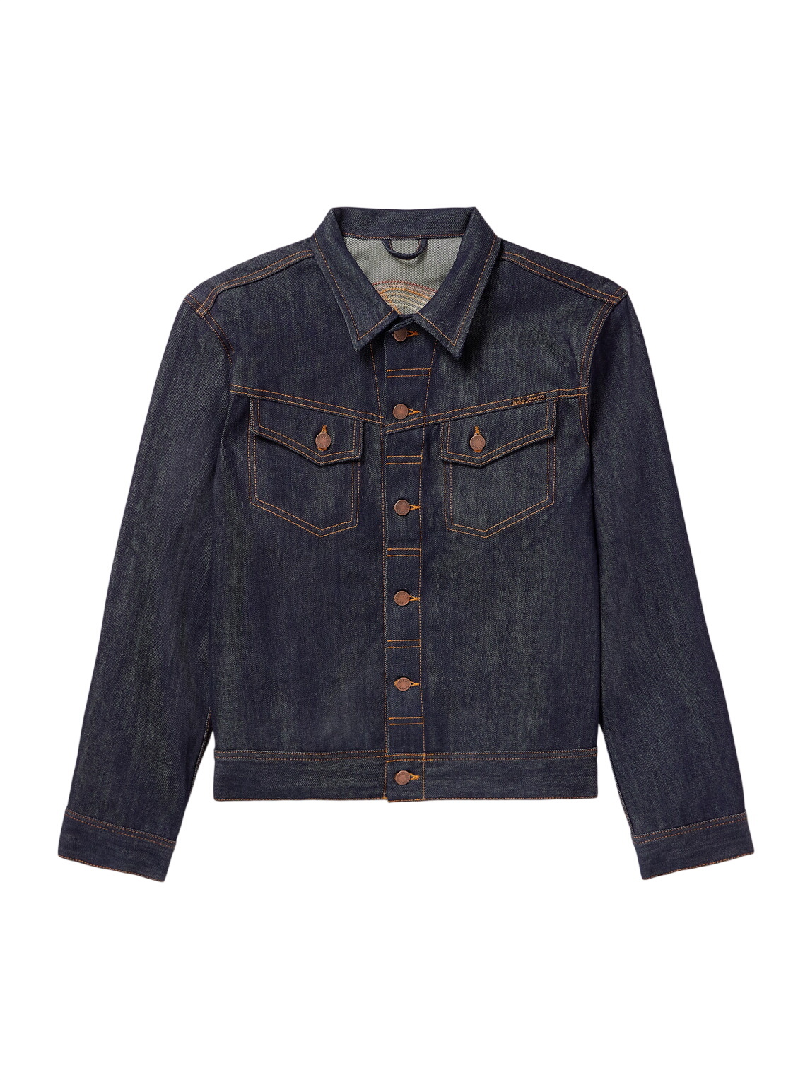 Nudie Jeans Black Denim Jerry Jacket Nudie Jeans Co