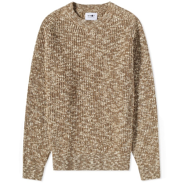 Photo: NN07 Men's Jesse Ribbed Crew Knit in Pyramid
