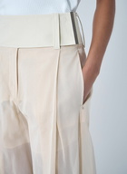 Sportmax High Waist Wide-Leg Trousers