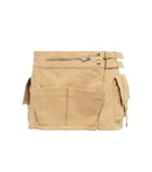 Dion Lee - Belted cotton cargo miniskirt