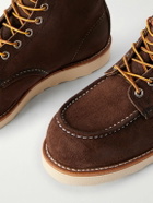 Red Wing Shoes - 8836 Classic Moc Suede Boots - Brown