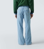 Miu Miu High-rise wide-leg jeans