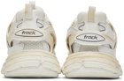 Balenciaga White Track Worn Out Sneakers