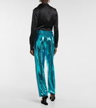 Tom Ford High-rise sequined pants