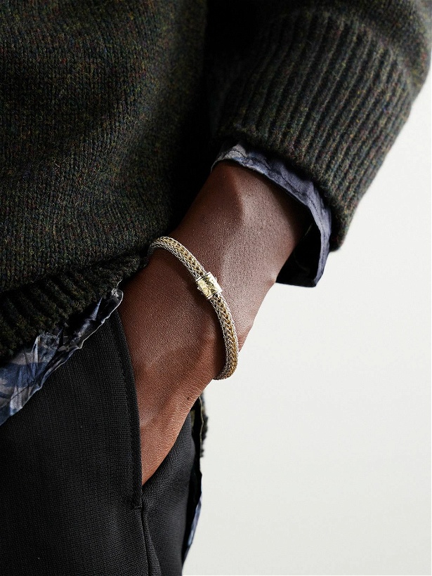Photo: John Hardy - Classic Chain Reversible Silver and Gold Bracelet - Gold