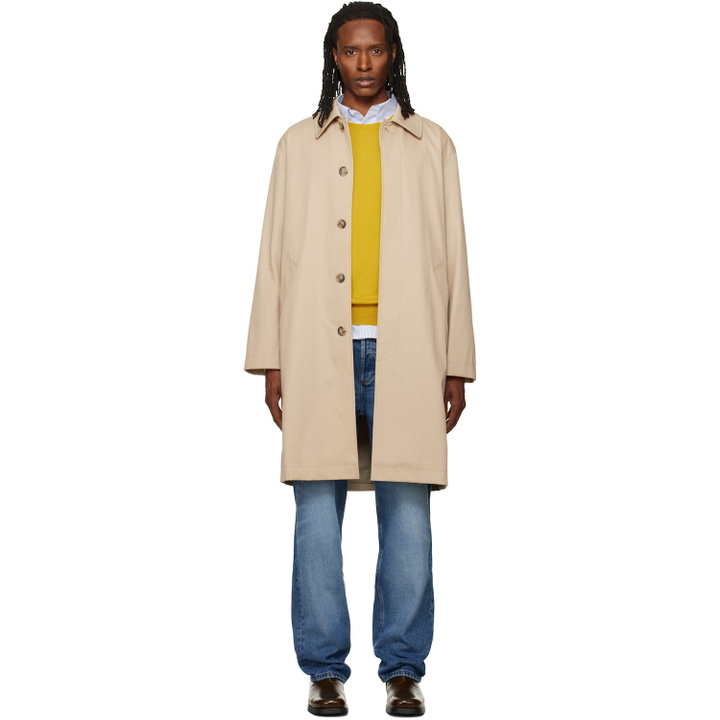 Photo: A.P.C. Beige Urban Mac Coat