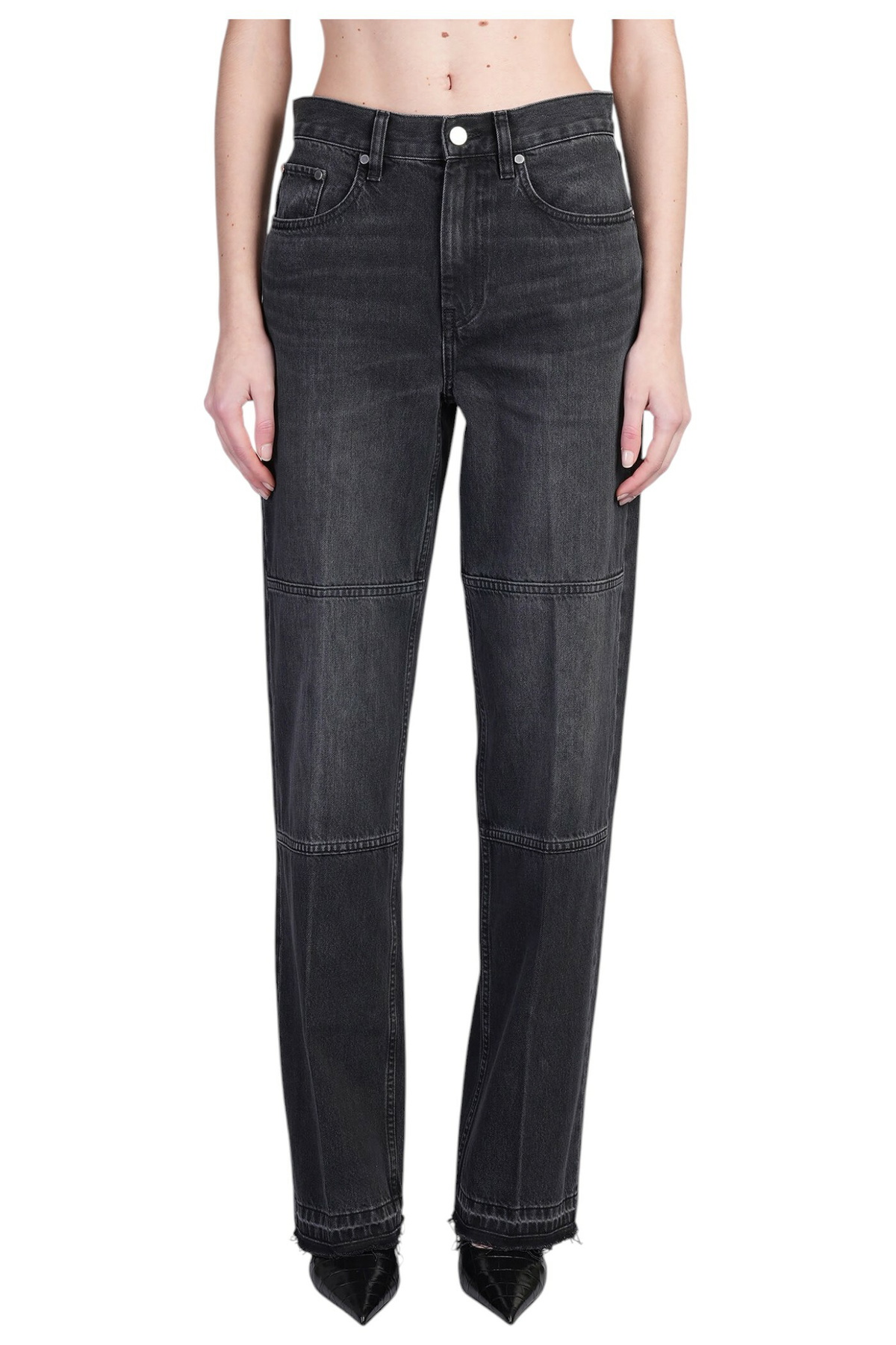 Helmut Lang Indigo Femme Hi Bootcut Jeans Helmut Lang