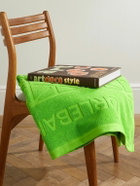 Orlebar Brown - Lamborghini Embossed Organic Cotton-Terry Beach Towel