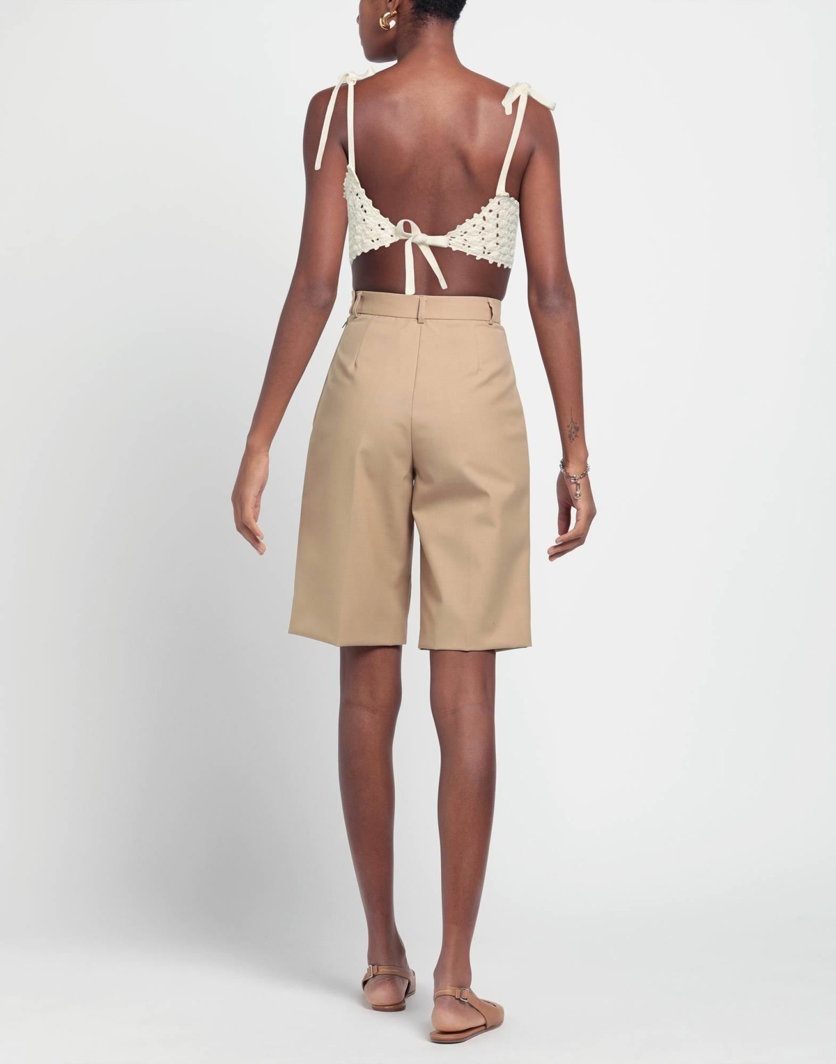 Nude Womens Top Ivory