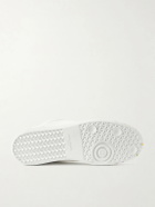 Maison Margiela - Future Low Paint-Splattered Leather Sneakers - White