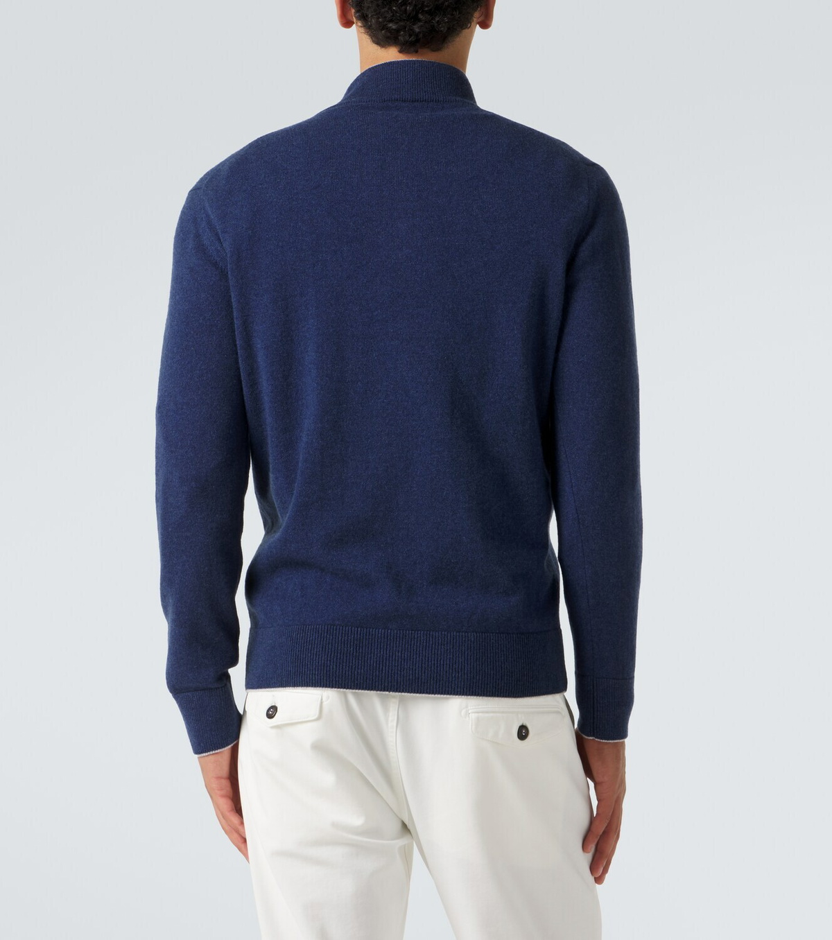 Eleventy Cashmere half-zip sweater