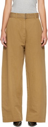 Studio Nicholson Tan Chatto Trousers