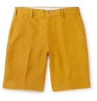Anderson & Sheppard - Linen Shorts - Yellow