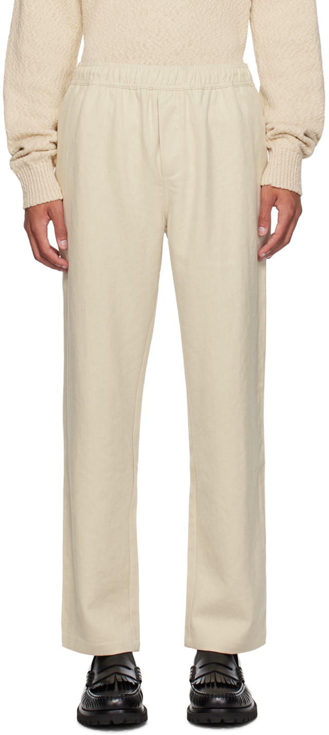 Samsøe Samsøe Beige Jabari Trousers