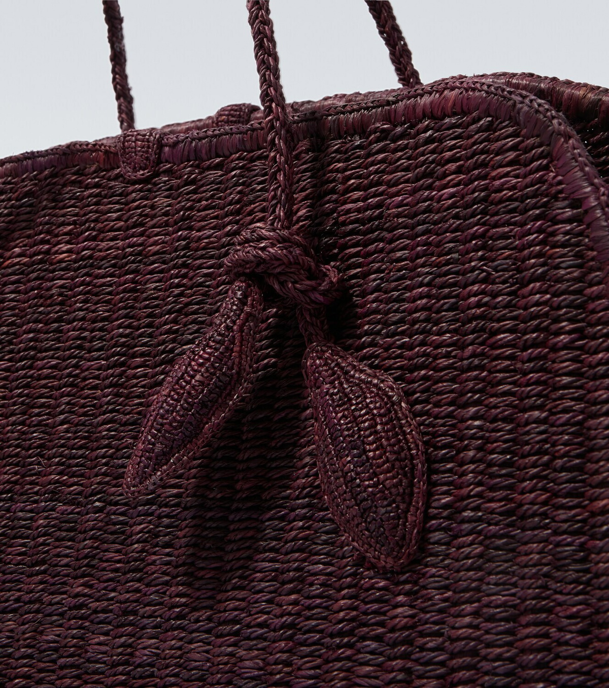 Jacquemus Turismo Large raffia shopper