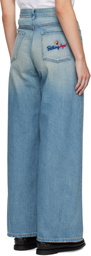 BAPE Blue Stone Washed Denim Jeans