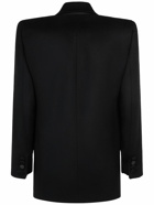 SAINT LAURENT - Caban Wool Tuxedo Jacket