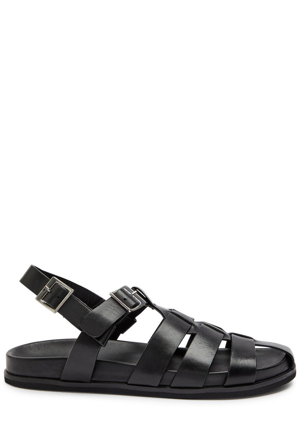 Photo: Grenson Quinton Leather Sandals Black