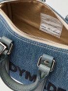 READYMADE - Overnight Nano Leather-Trimmed Logo-Embroidered Denim Messenger Bag