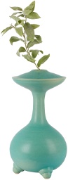 Daniel Cavey Blue Footed 22 Vase
