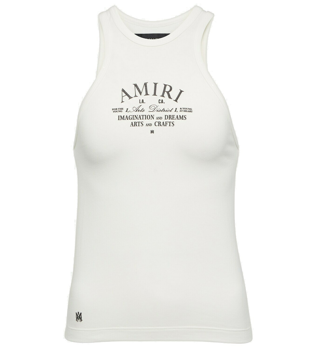 Amiri Logo cotton-blend tank top Amiri
