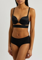 Wolford Sheer Touch Satin Push-up bra Black
