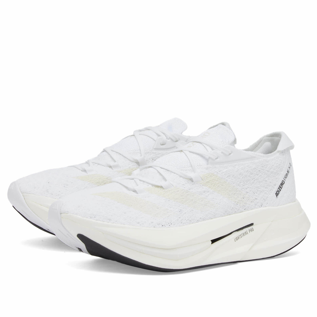 adidas gazelle silver green womens Zeta Beta-Series B0 Vegan Leather Sneakers in Plain White main image 1