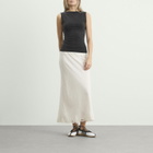RIXO Women's Crystal Maxi Skirt in Cream